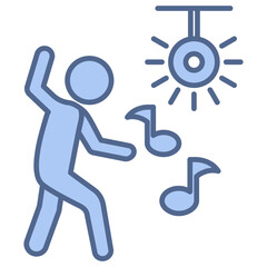 dancing icon