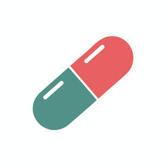 Close Up of a Modern Capsule Pill for Medical and Healthcare Use