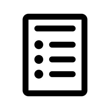 brief solid line icon