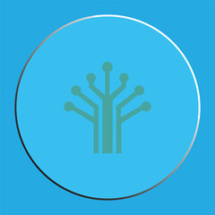 Sustainable Technology and Eco-Friendly Innovation Concept Symbol