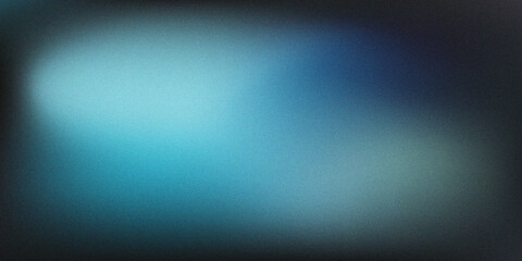 Abstract blurred background with a gradient of cool blue tones