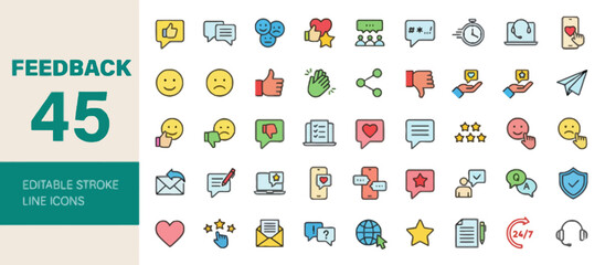 Collection of assorted emoticons and icons displayed on a digital interface showcasing various emotions and symbols