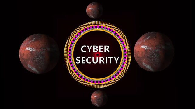 internet cyber security concept technological video  animason .