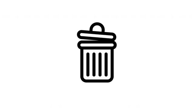 delete animated icon