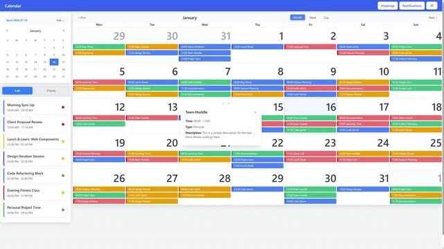 Online Calendar Softwa For Appointment Schedule
