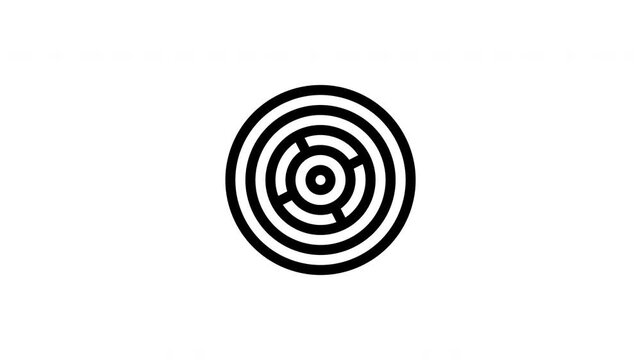 goal setting animated icon