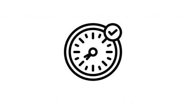 clock animated icon