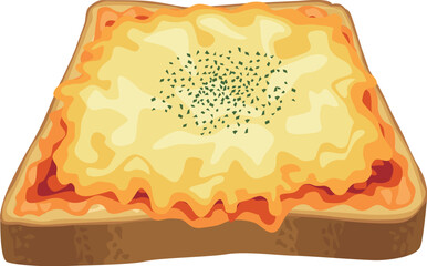 ピザトースト　チーズ