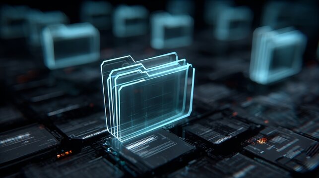 Digital folders reflect an orderly ecm and asset management system