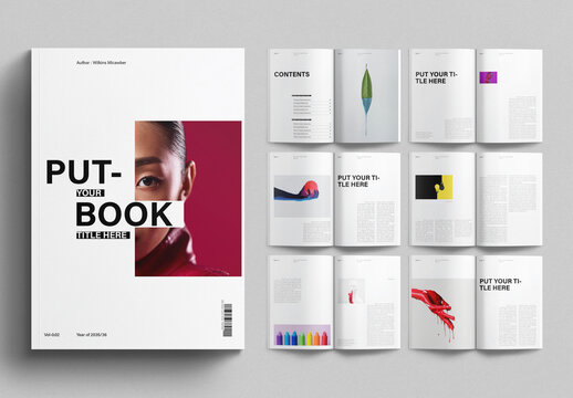 Book Layout Design Template
