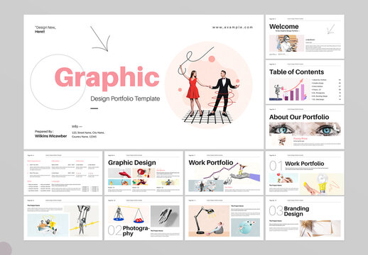 Graphic Design Portfolio Presentation Template