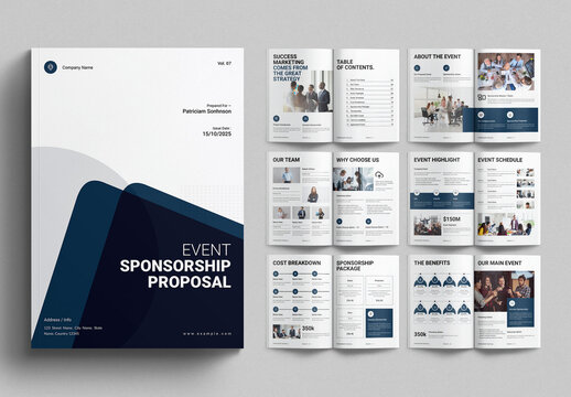 Sponsorship Proposal Template