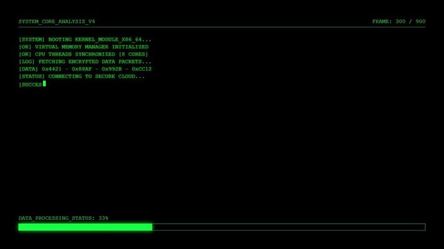 AI Engine v3 Processing Global Data Streams with Pattern Recognition and Traffic Analysis. Machine Learning Algorithm Visualization.