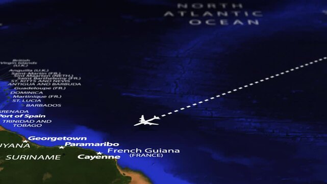 Flight From Amsterdam NETHERLANDS to Lima Peru with flag pins