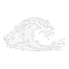 Water Liquid Shape Isolated on Transparent Background, water liquid shape, water splash isolated, water shape transparent background, liquid splash png, flowing water shape, water element isolated.