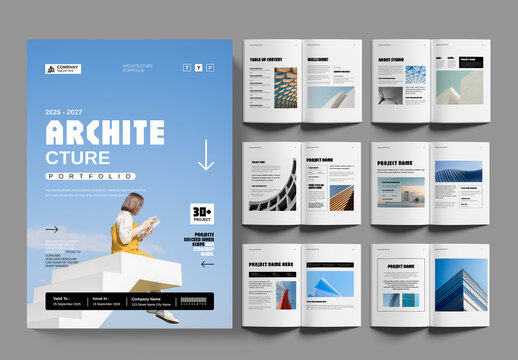 Architecture Portfolio Layout