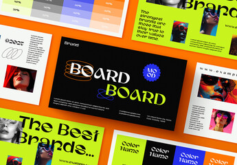 Brand Mood Board Presentation Kit