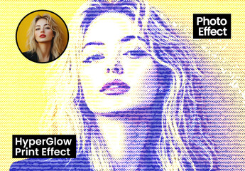 HyperGlow Print Photo Effect