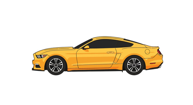 Mustang Car Image, Photography, Automotive Design, Modern Vehicle, Transportation, Sports Car, Speed