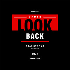 never look back quote text