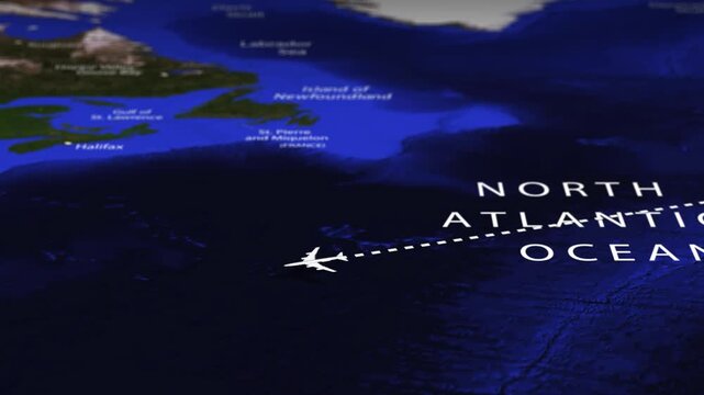 Flight From Amsterdam NETHERLANDS to Havana CUBA with flag pins