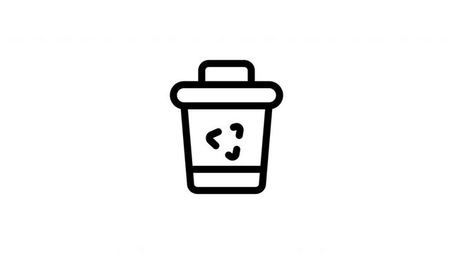 recycle animated icon