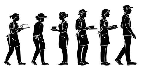 Evolution of human walking posture from early hominids to modern humans Vector © RABBY