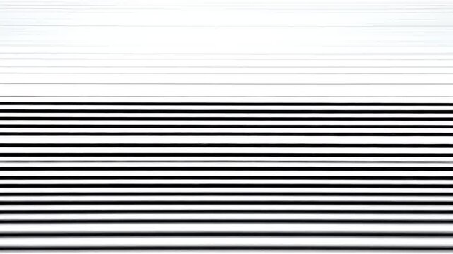 White Abstract Background with Horizontal Parallel Lines Minimalist Pattern Animation Suitable for Overlay Abstract