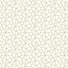 Fototapeta premium Abstract irregular triangle pattern background, geometric polygon line texture design