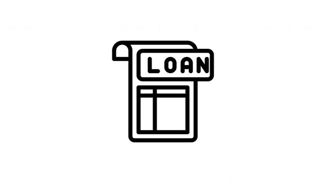 borrowing animated icon