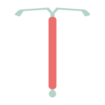 IUD Contraceptive Device Illustration
