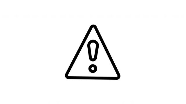 caution animated icon