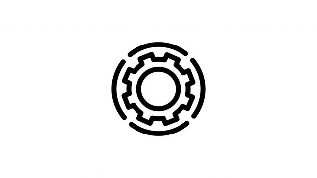 engineering animated icon