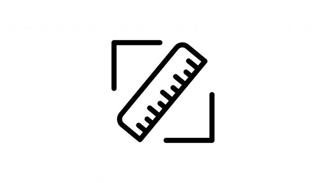 ruler animated icon