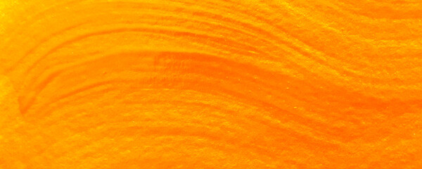 絵の具で描いたオレンジ色テクスチャ背景