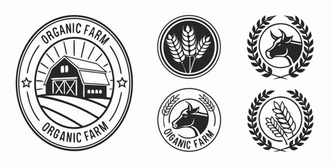 Obraz premium A collection of various official seals and emblems from different organizations and institutions Vector