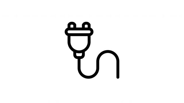 electricity animated icon