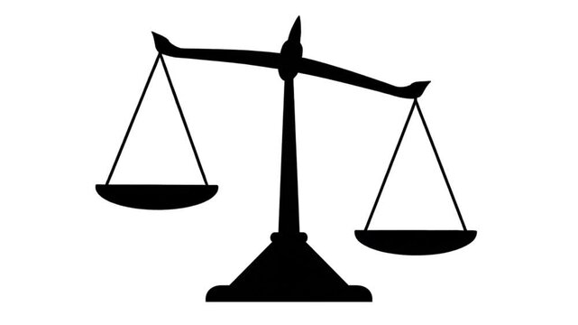 Judgement Law Justice Animation Scale 4k Stock Video