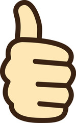 ハンドサイン　グッドラック2