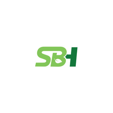 SBH Logo Icon For herbal and agriculture theme.