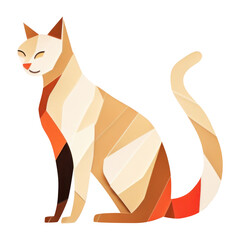 Fototapeta premium PNG Cat animal mammal pet.