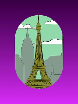 eiffel tower in paris