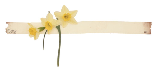 Obraz premium PNG Narcissus ephemera appliance daffodil blossom.