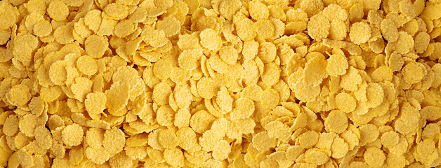 Yellow Corn Cereal, Crispy Corn Flakes, Cornflakes or Cereals