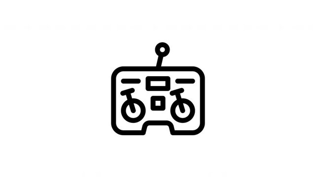 drone controller animated icon
