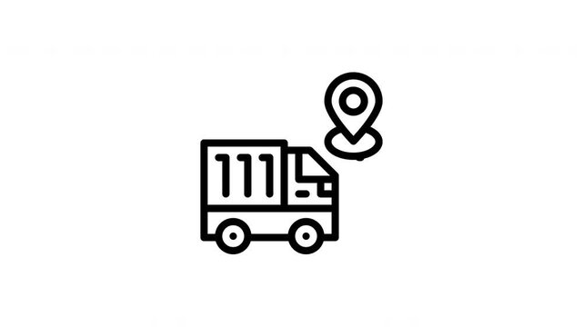 shipment animated icon
