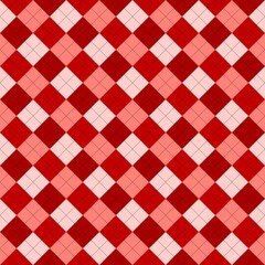red and white checkered tablecloth plaid pattern