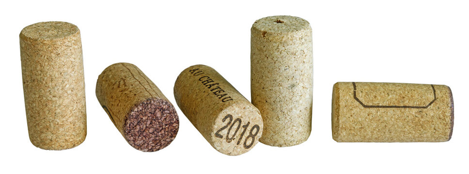 bouchons de li&egrave;ge de bouteilles de vin	