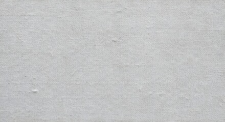 Fototapeta premium Subtle grey textured canvas background, ideal for artistic projects, subtle fine art fabric backdrop, neutral color, detailed weave.