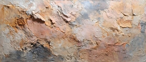 Fototapeta premium Textured abstract background with earthy tones and rough surface